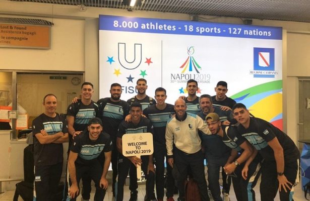 Ramos, Fernández y Prado en Nápoles