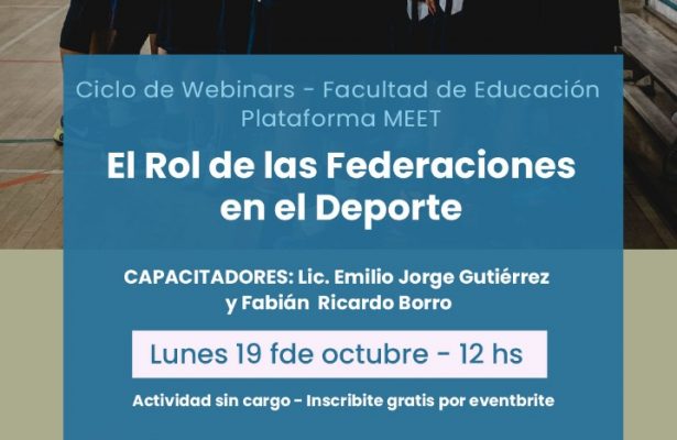12 hs. Hoy: charla para estudiantes y público en general