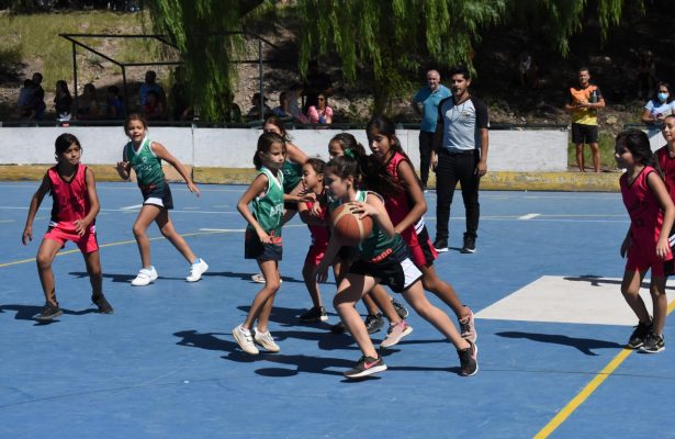 Un finde a puro básquet para los más peques