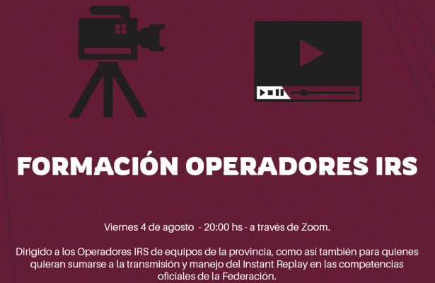 La Federación imparte capacitación sobre el sistema de Instant Replay